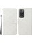 Basılı Çiçek Deri Manyetik Flip Şok Geçirmez, Xiaomi Redmi 10 4g (2021)/REDMI 10 2022 4g/redmi Not 11 4g (Mediatek)/redmi 10 Prime-Beyaz (Yurt Dışından) 1