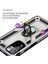 Damla Geçirmez Anti-Çizik Sert Pc Yumuşak Tpu Cep Telefon Kılıfı Xiaomi Redmi Için Ring Kickstand ile Note 11 Pro 5g (Çin) (Mediatek)/note 11 Pro+ 5g-Silver (Yurt Dışından) 3
