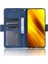 Cüzdan Stand Flip Deri Koruyucu Kılıf Xiaomi Poco X3/poco X3 Nfc Ayrılmış Kart Cep Tasarım Mavisi (Yurt Dışından) 4