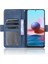 Çoklu Kart Yuvası Tasarım Deri Cüzdan Kılıfı Xiaomi Redmi Note 10 Pro/note 10 Pro Max Anti-Drop Telefon Aksesuar-Mavisi (Yurt Dışından) 4