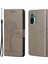 Cüzdan Tasarım Ağacı Baykuş Baskı, Xiaomi Redmi Için Stand ile Şok Geçirmez Anti Deri Telefon Kapağı 10 4g (2021)/10 Prime/10 2022 4g/not 11 4g (Mediatek) -Grey (Yurt Dışından) 1