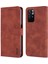Xiaomi Redmi Için Not 11 5g (Çin) (Mediatek)/not 11T 5g/not 11S 5g Pu Deri Flip Folio Kasa Cüzdan Stand Şok Geçirmez Tpu Iç Kabuk Telefon Kapak-Kahverengi (Yurt Dışından) 1