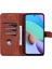 Xiaomi Redmi Için Not 11 5g (Çin) (Mediatek)/not 11T 5g/not 11S 5g Pu Deri Flip Folio Kasa Cüzdan Stand Şok Geçirmez Tpu Iç Kabuk Telefon Kapak-Kahverengi (Yurt Dışından) 4