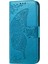 Baskılı Kelebek Çiçek Deri Telefon Cüzdan Xiaomi Için Redmi 10 4g (2021)/REDMI 10 2022 4g/redmi Not 11 4g (Mediatek)/redmi 10 Prime-Blue (Yurt Dışından) 2