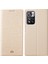 Flip Telefon Kılıfı Dokulu Pu Deri Stand Xiaomi Redmi Için Otomatik Kapalı Telefon Kapağı Not 11 Pro+ 5g/redmi Note 11 Pro 5g (Çin) (Mediatek) -Khaki (Yurt Dışından) 1