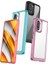Xiaomi Poco F3/mi 11I/MI 11X/MI 11X Pro/redmi K40/K40 PRO/K40 Pro+ Bağımsız Düğmeler Telefon Kabuğu Tpu+ Akrilik Hibrit Kılıf Black (Yurt Dışından) 3