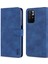 Xiaomi Redmi Için Not 11 5g (Çin) (Mediatek)/not 11T 5g/not 11S 5g Pu Deri Flip Folio Kasa Cüzdan Stand Şok Geçirmez Tpu Iç Kabuk Telefon Kapak Mavi (Yurt Dışından) 1