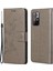 Cüzdan Fonksiyon Kılıfı Baskılı Çiçek Anti -Fall Pu Deri Koruyucu Telefon Stand Kabuğu Xiaomi Redmi Not 11 /redmi Not 11T /redmi Not 11S -Grey (Yurt Dışından) 1