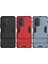 2 Kickstand Plastik+Tpu Hibrid Telefon Arka Kapak Kasası Xiaomi Redmi K40/REDMI K40 Pro/poco F3/mi 11I-KIRMIZI (Yurt Dışından) 2