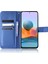Xiaomi Redmi Için Note 10 Pro 4g (Hindistan)/(Global) Tam Koruma Pu Deri Elmas Doku Cüzdan Stand Telefon Kılıf Mavisi (Yurt Dışından) 2
