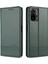 Stand Cüzdan Xiaomi Için Otomatik Absorbed Manyetik Deri Kılıf Not 10 Pro/not 10 Pro Max-Green (Yurt Dışından) 1