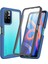 Xiaomi Redmi Için Not 11 5g (Çin) (Mediatek)/not 11S 5g/not 11T 5g Tam Kapsam Pc+Tpu+Pet Ekran Koruyucu 3-1 Arada Telefon Kılıfı Kabuk-Dark Mavi (Yurt Dışından) 1