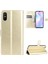 Xiaomi Redmi 9A-GOLD Için Çılgın At Cüzdan Stand Deri Telefon Kabuğu (Yurt Dışından) 1