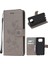 Xiaomi Poco X3/poco X3 Nfc-Grey Için Şık Iki Çiçek Çiçek ve Kelebek Cüzdan Deri Telefon Koruyucusu (Yurt Dışından) 1