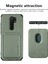 Xiaomi Redmi Için Şok Geçirmez Telefon Kılıfı 9 Kırmızı Dayanıklı Telefon Koruyucu Karbon Fiber Doku Kapak Kabuğu Çıkarılabilir Manyetik Kart Tutucu Yeşili (Yurt Dışından) 3