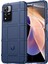 Anti-Cratch Telefon Kasası Engebeli Kare Izgara Tasarımı Kalınlaştırılmış Tpu Telefonu Xiaomi Redmi Için Note 11 Pro 5g (Çin) (Mediatek)/not 11 Pro+ 5g-Mavi (Yurt Dışından) 1
