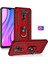 Hibrit Pc Tpu Kickstand Zırh Telefon Kasası Xiaomi Redmi 9-Kırmızı Için (Yurt Dışından) 2