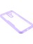 Çok Yönlü Koruma Evcil Hayvan Ekranı Koruyucusu+Akrilik Geri+Tpu Çerçeve Telefon Kasası Hibrit Kapak Xiaomi Redmi 9-Purple (Yurt Dışından) 4