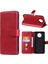Klasik Cüzdan Stand Flip Deri Telefon Kılıfı Xiaomi Redmi Note 9 5g/redmi Not 9t 5g-Red (Yurt Dışından) 1