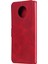 Klasik Cüzdan Stand Flip Deri Telefon Kılıfı Xiaomi Redmi Note 9 5g/redmi Not 9t 5g-Red (Yurt Dışından) 3