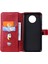 Klasik Cüzdan Stand Flip Deri Telefon Kılıfı Xiaomi Redmi Note 9 5g/redmi Not 9t 5g-Red (Yurt Dışından) 4