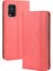 Xiaomi Mi 10 Lite 5g/10 Gençlik Için Otomatik Emik Retro Deri Kabuk Stand Cüzdan Kılıfı 5g-Red (Yurt Dışından) 3