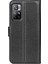 Xiaomi Redmi Için Not 11 5g (Çin) (Mediatek)/not 11T 5g/not 11S 5g Litchi Doku Pu Deri Flip Kapak Şok Geçirmez Tpu Kabuk Stand Cüzdan Telefon Kılıf (Yurt Dışından) 3