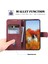 Xiaomi Için Ttudrch Redmı 9 004 Birleştirme Cilt Touch Stand Telefon Kılıfı Pu Deri Cüzdan Kapağı Rfıd Blowantıon-Wıne Red ile (Yurt Dışından) 3