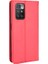 Vintage Style Manyetik Otomatik Absorbed Deri Telefon Cüzdan Stand Kılıfı Xiaomi Redmi 10 4g (2021)/10 Prime/10 2022 4g/not 11 4g (Mediatek) -Red (Yurt Dışından) 3