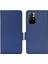 Litchi Doku Pu Deri Stand Cüzdan Kılıfı Çift Manyetik Toka Şok Geçirmez Folyo Kapak Xiaomi Redmi Not 11 5g (Çin) (Mediatek)/redmi Not 11T 5g/redmi Not 11S 5g-Dark Mavi (Yurt Dışından) 1