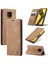 Xiaomi Redmi Için Otomatik Emilmiş Deri Cüzdan Kılıfı Not 9 Pro/not 9 Pro Max/note 9s-Brown (Yurt Dışından) 1
