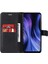 Xiaomi Redmi 9-Black Için Cüzdan Deri Stand Kapak Kılıfı (Yurt Dışından) 4