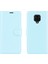 Litchi Doku Cüzdan Kapak Xiaomi Redmi Için Deri Kılıf Not 9 Pro/not 9s/not 9 Pro Max-Baby Mavi (Yurt Dışından) 2