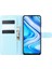 Litchi Doku Cüzdan Kapak Xiaomi Redmi Için Deri Kılıf Not 9 Pro/not 9s/not 9 Pro Max-Baby Mavi (Yurt Dışından) 4