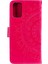 Xiaomi Poco M3-Rose Için Kayışlı Basılı Mandala Çiçek Cüzdan Deri Kasa (Yurt Dışından) 3