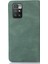 Pu Deri Deri Dokunma Hissi Çizgileri Baskılı Otomatik Emici Telefon Kasası Cüzdanlı Xiaomi Redmi Not 11 5g (Çin) (Mediatek)/redmi Not 11T 5g/not 11S 5g-Green (Yurt Dışından) 3
