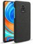 Kumaş Kaplamalı Pc Mobil Koruyucu Telefon Kılıfı Xiaomi Redmi Note 9s/redmi Note 9 Pro/redmi Note 9 Pro Max-Black (Yurt Dışından) 1
