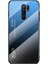 Xiaomi Redmi 9-Mavi/siyah Için Gradyan Renk Temperli Cam+Pc+Tpu Kombo Kasa (Yurt Dışından) 1