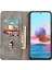 Cilt Touch Duygu Stand Cüzdan Renk Ekleme Telefon Kılıfı Xiaomi Redmi Için Deri Kapak Not 11 Pro 5g (Çin)/note 11 Pro+ 5g-Grey (Yurt Dışından) 4
