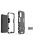 2'de 1 Hibrit Pc+Tpu Telefon Kasası, Xiaomi Mi Için Kickstand ile 10 Lite 5g-Black (Yurt Dışından) 3