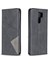 Xiaomi Redmi Için Geometrik Deri Deri Kabuğu 9-Black (Yurt Dışından) 4