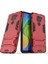 Xiaomi Redmi Için Kickstand ile 2 Arada 2+Tpu Telefon Kılıfı Not 9/redmi 10X 4g-Red (Yurt Dışından) 2