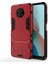 2'si 1 Arada Plastik+Tpu Hibrit Kasa Kickstand Kabuğu Xiaomi Redmi Note 9 5g/redmi Not 9t 5g-Red (Yurt Dışından) 1