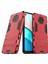 2'si 1 Arada Plastik+Tpu Hibrit Kasa Kickstand Kabuğu Xiaomi Redmi Note 9 5g/redmi Not 9t 5g-Red (Yurt Dışından) 2