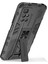 Hibrit Şok Geçirmez Ağır Hizmet Tipi Sert Pc Yumuşak Tpu Koruyucu Kasa Xiaomi Için Kickstand ile Not 11 4g (Mediatek)/redmi 10 4g (2021)/REDMI 10 2022 4g-Black (Yurt Dışından) 2