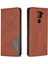 Xiaomi Için Geometrik Deri Deri Kabuğu Redmi Not 9/redmi 10X 4g-Brown (Yurt Dışından) 4