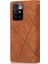 Çizgiler Ekleme Tasarım Anti-Drop Iyi Korumalı Cüzdan Deri Telefon Kapak Kasası Xiaomi Xiaomi Redmi 10 4g ()/redmi 10 4g/redmi Not 11 4g (Mediatek)/redmi 10 Prime-Brown (Yurt Dışından) 4