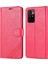 Xiaomi Redmi 10 4g (2021)/REDMI 10 Prime/redmi 10 2022 4g/redmi Not 11 4g (Mediatek) Pu Deri Anti-Drop Çift Taraflı Manyetik Toka Cüzdan Tasarı Tasarım Telefonu Vaka Kırmızı (Yurt Dışından) 1