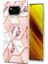 2,0mm Imd Iml Elektrokaplama Telefon Kılıfı Xiaomi Poco X3 Nfc/poco X3/poco X3 Pro-Pink Için Çiçek (Yurt Dışından) 1