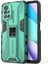 Hibrit Şok Geçirmez Ağır Hizmet Tipi Sert Pc Yumuşak Tpu Koruyucu Kasa Xiaomi Redmi Için Kickstand ile Not 11 4g (Mediatek)/redmi 10 4g (2021)/REDMI 10 2022 4g-Green (Yurt Dışından) 1